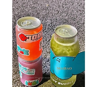 Boîte en plastique empilable scellée transparente de 250ml/310ml/330ml/355ml/473ml à bouche ronde pour liquide - Product Image 2