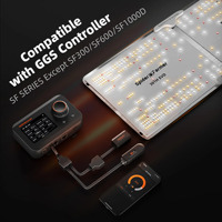 Kit complet de culture en serre avec lampe de culture LED à spectre complet Spider Farmer SF7000 650W Bridgelux 150x150x200cm (5x5x6.5ft)