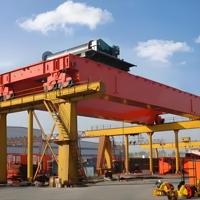 Pont roulant européen à double poutre Yiteng 25 tonnes 40/25/7, hauteur 20m, portée 10m, intérieur/extérieur, moteur, roulement, garantie 1 an