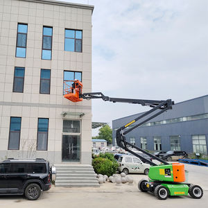 도매 전기 관절 붐 리프트 남자 리프트와 텔레스코픽 공중 작업 플랫폼 - Product Image 4
