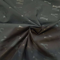 Tissu de doublure en pongé gaufré sergé 100 % polyester antistatique, idéal pour les sacs d'extérieur, les bagages et les vêtements