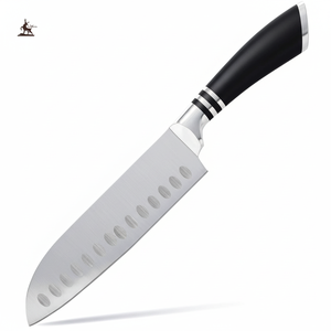 Couteau de chef japonais fait main personnalisé avec manche en bois lame en acier inoxydable pour la cuisine et la cuisson OEM pris en charge - Product Image 1