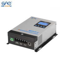 Contrôleur de charge solaire MPPT 30A 40A 80A, charge en 3 étapes, maximise l'efficacité solaire, batteries 12V/24V/48V, systèmes d'énergie solaire