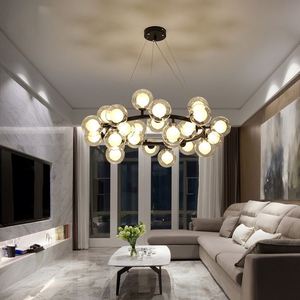 Lampadari di Lusso per Sale <span class=keywords><strong>da</strong></span> Pranzo e Hotel a Dubai, Lampadario Mickey Mouse, Lampada a Sospensione Decorativa Intrecciata - Product Image 4