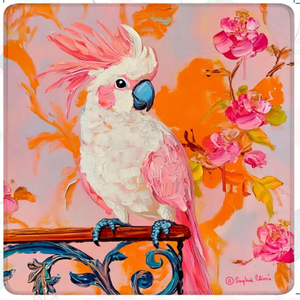 Alfombrilla de Mahjong Estilo Preppy Rosa-Naranja 2026 (31.5 Pulgadas) Reductora de Ruido, Perfecta para Noches de Juego Familiares Navideñas - Product Image 1