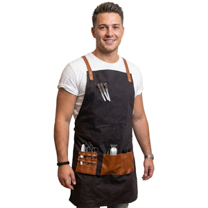 Delantal de poliéster ligero con estampado por sublimación, tela de secado rápido, estilo europeo ajustable - Capa y delantales de peluquería personalizados - Product Image 2