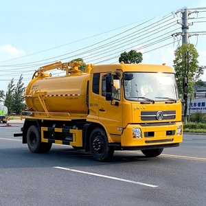 Camión de Succión Dongfeng, Manual, Diésel, de Alta Presión, para Limpieza y Descarga de Aguas Residuales - Product Image 6