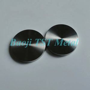CNCマンチング面を備えた<span class=keywords><strong>Gr5</strong></span>チタン合金ディスクチタンターゲット - Product Image 3