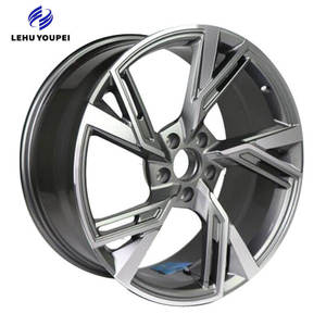 Rines Automotrices de 16-21 Pulgadas con Acabado Negro Mate en Forma Fluida, Aleación PCD 5x112/114.3, para Autos de Pasajeros - Product Image 1