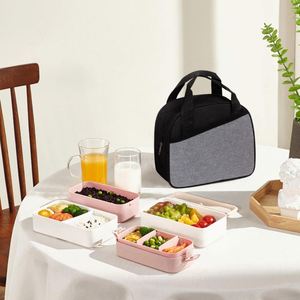 Sac isotherme pour déjeuner personnalisé avec logo, de haute qualité, écologique, réutilisable, imperméable, en tissu Oxford - Product Image 5