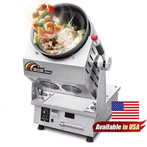 Restaurant Fried Rice Machine Rotating Smart Robot Cooker Wok Chef Automatic Cooking Machine Intelligent Cooking Robot for Hotel