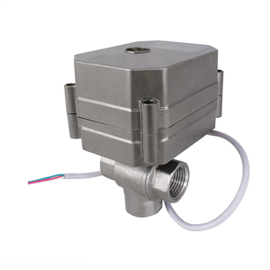 COVNA 90-Day Window CWX 15Q 3-Way Brass Threaded Motorized Electric Flow <b>Control</b> Ball <b>Valve</b> - Product Image 2