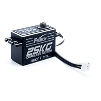 Feetech STS5420M 7.4V 25kg Servo Pintar Bus Serial 360 Derajat dengan Gear Baja untuk Aktuator Lengan Robot Edukasi DIY Robotika