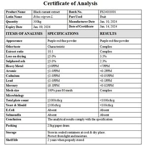 100% kosmetik murni dan alami ekstrak kismis hitam sampel Ftree DENGAN HARGA TERBAIK ekstrak tanaman - Product Image 4