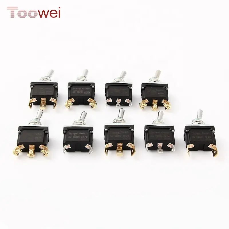 Heavy duty waterproof aircraft grade toggle ON ON toggle switch