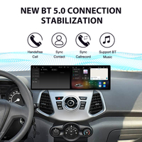 ZWNAV Doble Pantalla de 9.1 Pulgadas para Ford ECOSPORT 2011-2017, Actualización de Estéreo para Auto con Android 15, Carplay, Android Auto, GPS, Wifi, Hifi, FM, RDS