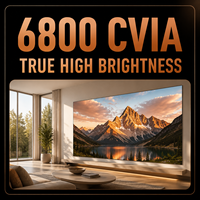 Projecteur laser tricolore 4K C5 Boundless Master |   Projecteur de cinéma maison intelligent 6800 CVIA Lumens 240Hz pour jeux vidéo