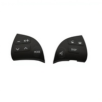 Tombol Sakelar Kontrol Volume Setir Kiri dan Kanan Berkualitas Tinggi 1 Pasang untuk Lexus ES350 2007 84250-33190-C0