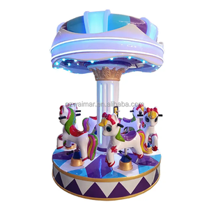 Fournitures de fête de Noël 3 sièges chinois carrousel tour intérieur Chine - Product Image 5