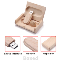 GJUS22 Personnalisé USB Flash Drive En Bois Pen Drive 64gb gb gb 8 16 32gb 4 go Usb 2.0 U Disque Memory Stick Cadeau Spécial