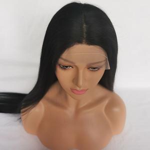 Alta qualità all'ingrosso vergine Remy Hair umani con nodo nascosto naturale vero cuoio capelluto Base superiore in seta parrucca piena di pizzo - Product Image 5