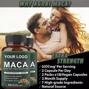 Capsule di Maca per il Miglioramento delle Prestazioni Maschili, Integratore per Vitalità ed Energia, Bestseller OEM - Product Image 4