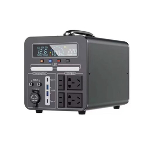 แผงโซลาร์เซลล์ 800W สถานีเคลื่อนที่ EU/US สำหรับใช้งานกลางแจ้ง แบตเตอรี่ LiFePO4 ความจุขนาดใหญ่แบบพกพา พร้อมตัวควบคุม MPPT คลื่นไซน์บริสุทธิ์ ควบคุมระยะไกล - Product Image 1