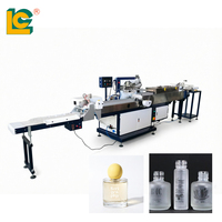 Máquina automática de serigrafía para botellas de ampollas