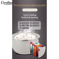 Cuisinière à riz électrique automatique en gros, olla arrocera eléctrica, cuisinière à riz électrique mini, cuisson rapide, multifonctionnelle
