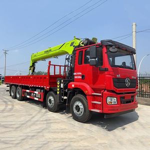 Nouveau modèle de grue montée sur camion Shacman Delong Zoomlion de 20 tonnes, camion de levage pour la construction avec une forte capacité de charge - Product Image 3