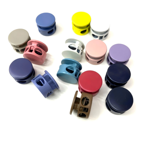 بيع بالجملة سدادة معدنية نهاية تبديل مشبك مشبك مزدوج الفتحة سدادات معدنية سبيكة تبديل أقفال الحبل - Product Image 4