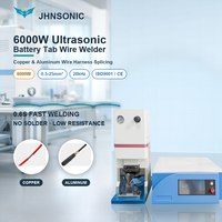 Nouvelle machine de soudage ultrasonique manuelle 6000W pour cuivre, aluminium, feuille métallique, type portique, pour batteries de drones et véhicules électriques