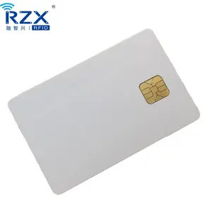 Free sample ISO7816 BLank Smart Pvc FM4442/FM5542 Contact Ic Card