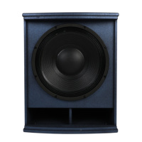 Subwoofer professionnel RV-SW15 de 15 pouces 500W pour discothèques, salles multifonctions, sonorisation haute puissance, basses audio