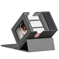 Boîte de rangement Commander Juzi Premium à fermeture magnétique avec plateau à dés, en matériau imperméable, fabriquée à Dongguan