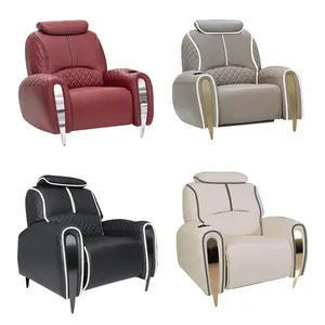 Home Theater Luxury Leather Massage Sofa Recliners Seats Cinema Movie Reclining Chair Seating Recliner Sof Home Theate Furniture