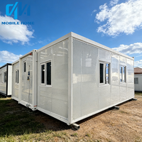 Maison préfabriquée prête à l'emploi en conteneur extensible de 20 pieds 40 pieds 2 3 4 5 chambres à coucher Prix préfabriqué Villa pliable Contenedor Casa Home