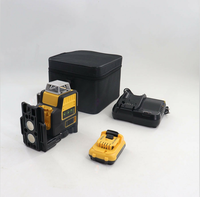Livella Laser Verde 3D a 12 Linee Autolivellante di Grado Industriale con Staffa di Montaggio per Linee Orizzontali e Verticali