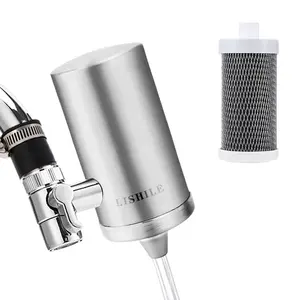 Kraan Waterzuiveraar Rvs Carbon Waterzuiveraar High-Tech Gesinterde Keramische Filter Element Tap Water Filter Behuizing