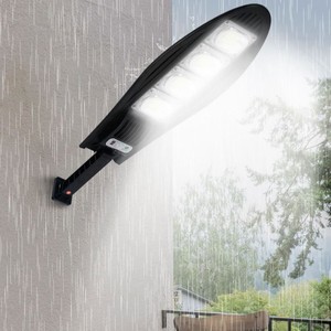 Farola Solar LED de 100W con Sensor de Movimiento Integrado, Montaje en Pared, Iluminación Exterior - Product Image 1