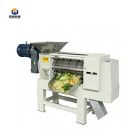 RVS hydraulische schroefpers voor appels, peren, gember, druiven, fruit, sap, spinazie, cassave; sapcentrifuge en ontwateringsmachine