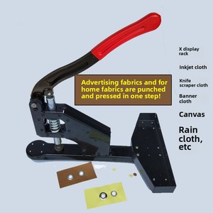 Nuevo modelo, máquina Manual para ojales, botón de presión, publicidad, tela de inyección de tinta, punzonado de fotos y máquina para ojales de carteles - Product Image 5