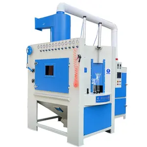 Rotary Trolley Sandblaster Automatic Rotary Trolley Sand Blasting Automatic Sandblasting Machine Product