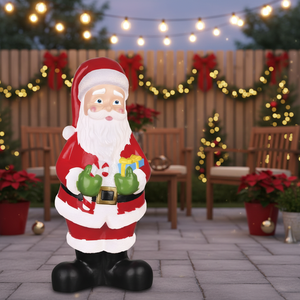 2022กลางแจ้งคริสต์มาสตกแต่งบ้าน Lighted ซานตาคลอส - Product Image 4