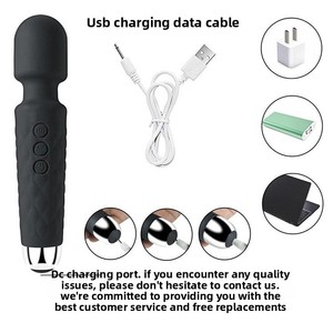 跨境畅销品 20频AV振动器 女性高潮挑逗自慰器 强力振动按摩器 静音 - Product Image 2