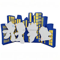 Toile de fond gonflable personnalisée pour enfants, accessoires de thème, toile de fond photo gonflable