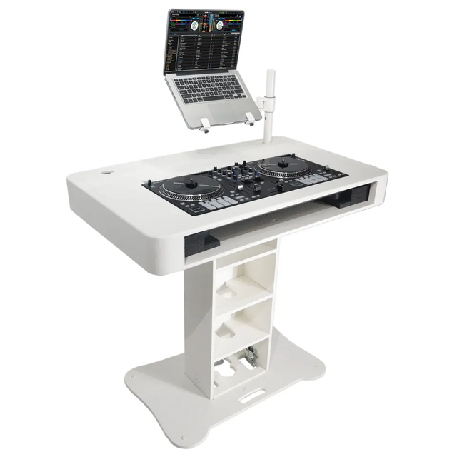 Black White Dj Control Tower Dj Stand W Laptop Stand Tool Flight Travel Cases for Pioneer Xdj Xz Ddj 1000 Sx-3 Srt Rane One