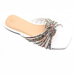 Mules d'été de luxe Anngele pour femme, à bout ouvert, en PVC imprimé, pour la nouvelle tendance mode - Product Image 4