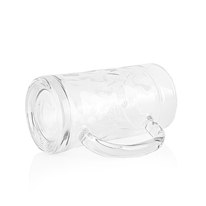 16oz alvéolé oktoberfest 0.5 litres chopes à bière en verre chope à bière stein avec poignée à vendre - Product Image 6