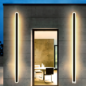 Applique murale LED extérieure personnalisable Tuya Alexa, applique murale intelligente intérieure/extérieure, étanche IP65, idéale pour les villas, les garages - Product Image 4